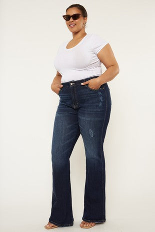 Kancan Flare Jean - Plus Size