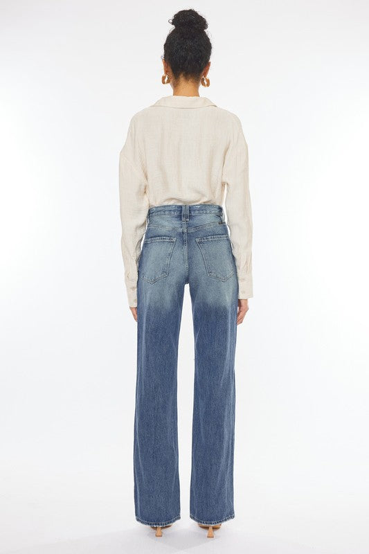 ULTRA HIGH RISE 90'S WIDE LEG FLARE JEANS