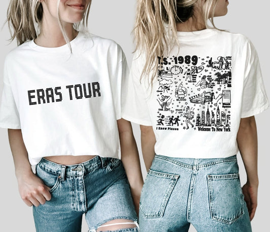 Eras Tour Concert Graphic Tee