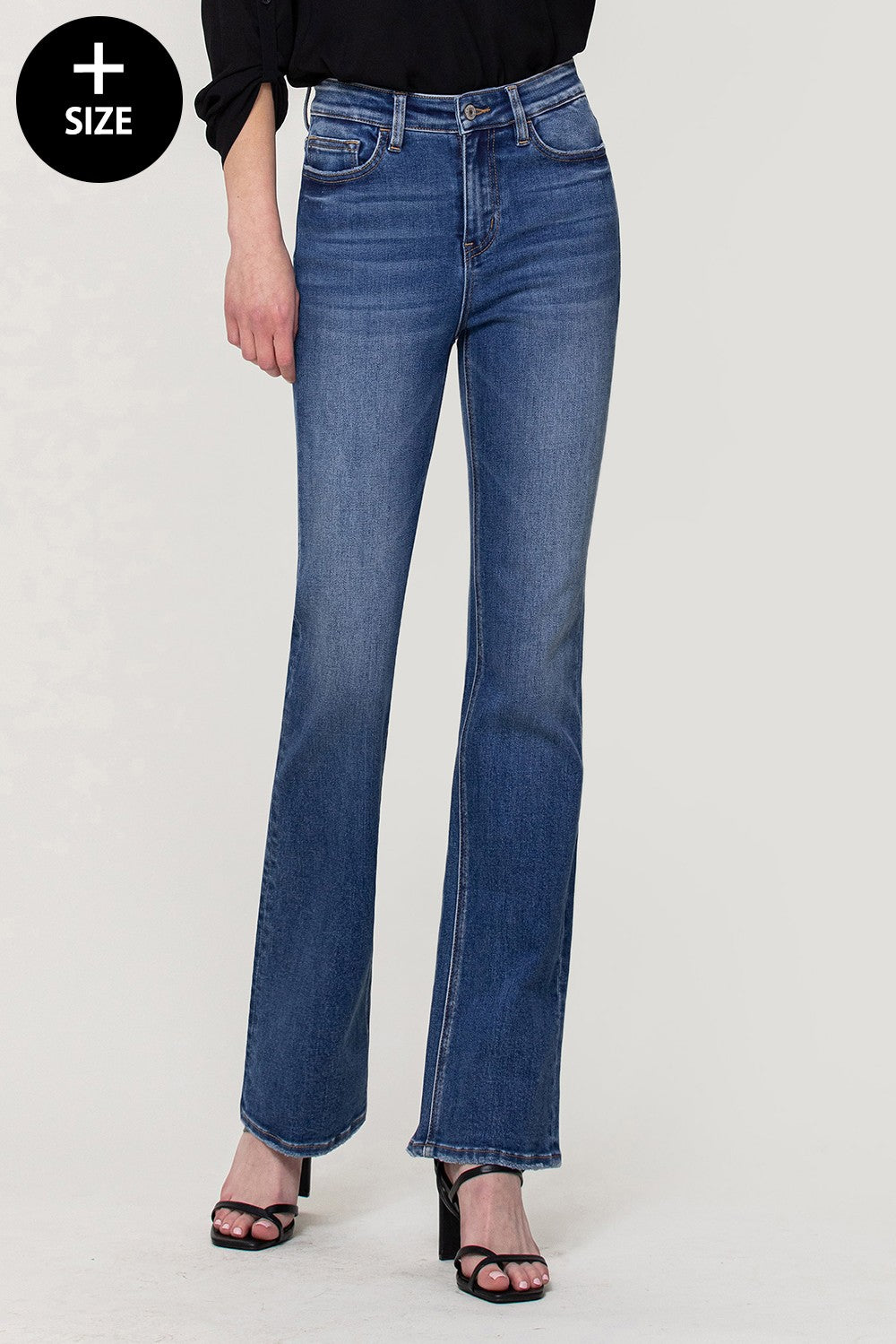 Vervet “Skylar” Light Wash Jean - Plus Size