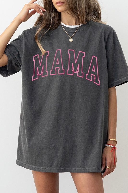 Mama Letters Comfort Colors Tee