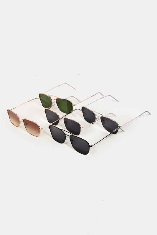 Assorted Reverse Lens Aviator Sunglasses